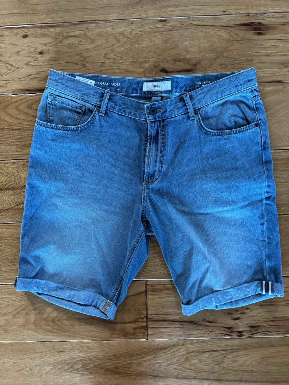 Brad Men’s Blue Denim Shorts - Buck